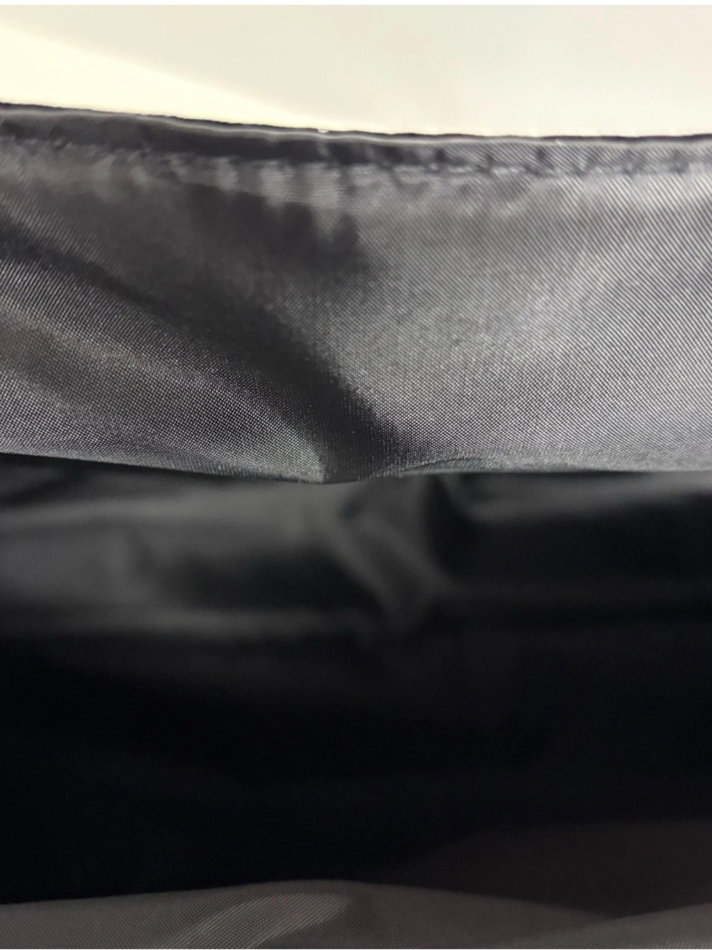 Jimmy Choo Parfums Tote Bag NEW Black Velvet Silver Glitter Overnight Bag - Picture 8 of 14
